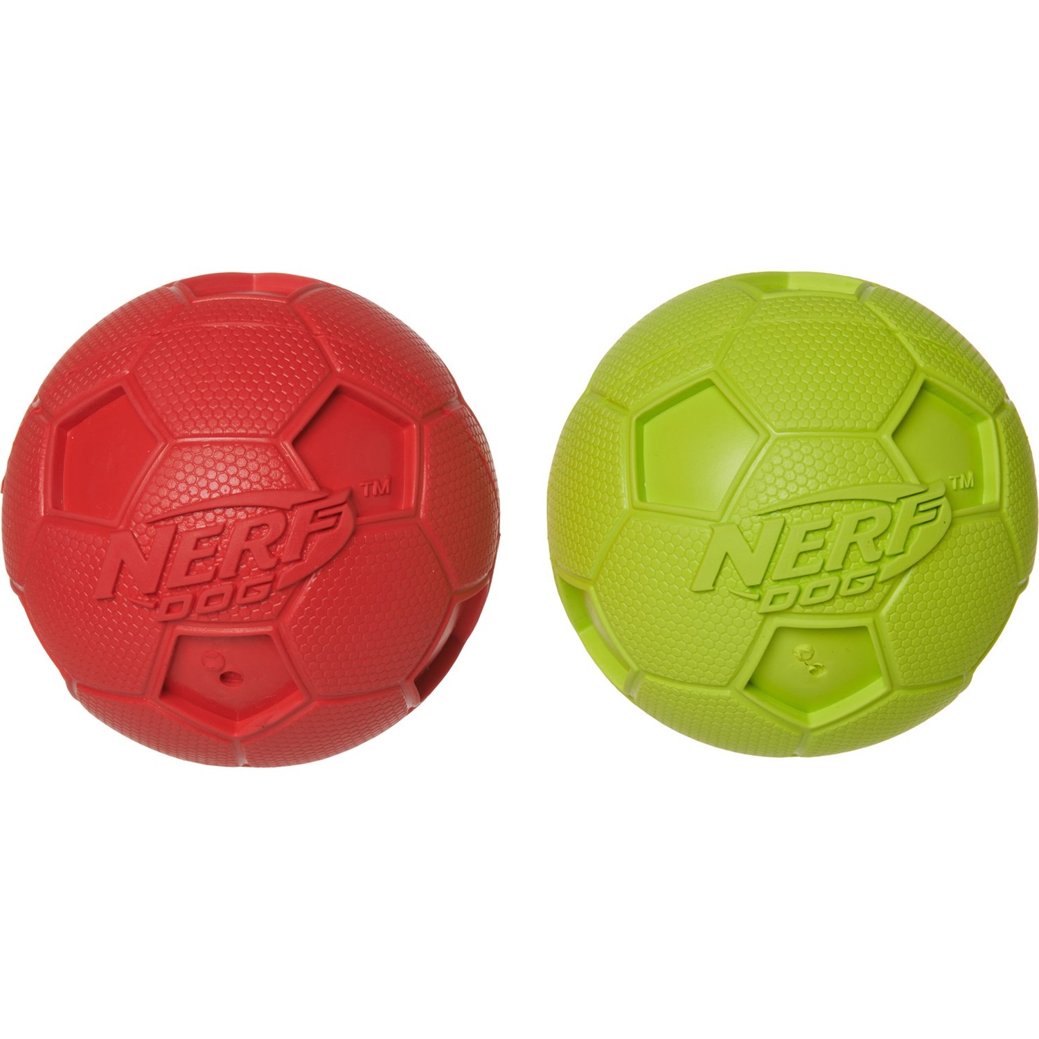 Nerf Soccer Ball Toy 2Pack, Squeaker Save 33