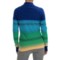 133JK_2 Neve Brandi Wool Sweater - Zip Neck (For Women)