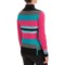 232GD_2 Neve Chloe Striped Sweater - Merino Wool, Zip Neck (For Women)
