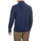 232FD_2 Neve Connor Classic Zip Neck Sweater - Merino Wool (For Men)