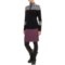 232FR_3 Neve Eloise Diamond-Patterned Skirt - Merino Wool (For Women)