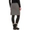 232FR_4 Neve Eloise Diamond-Patterned Skirt - Merino Wool (For Women)