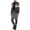 232FR_5 Neve Eloise Diamond-Patterned Skirt - Merino Wool (For Women)
