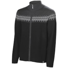 Neve Lars Cardigan Sweater - Merino Wool (For Men) in Black - Closeouts