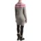 232FU_2 Neve Olivia Cowl Neck Dress - Merino Wool, Long Sleeve (For Women)