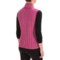 232FN_2 Neve Pia Zip Front Sweater Vest - Merino Wool (For Women)
