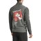 239GV_2 Neve Swiss Racer Sweater - Merino Wool-TENCEL®, Zip Neck (For Men)