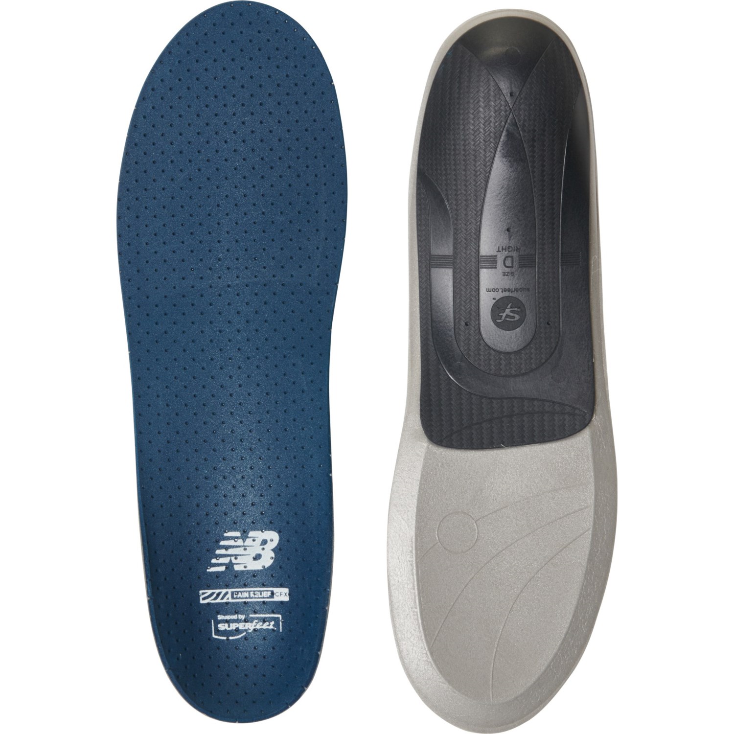 New Balance by Superfeet CFX Pain Relief Insole Inserts (For Men and Women)