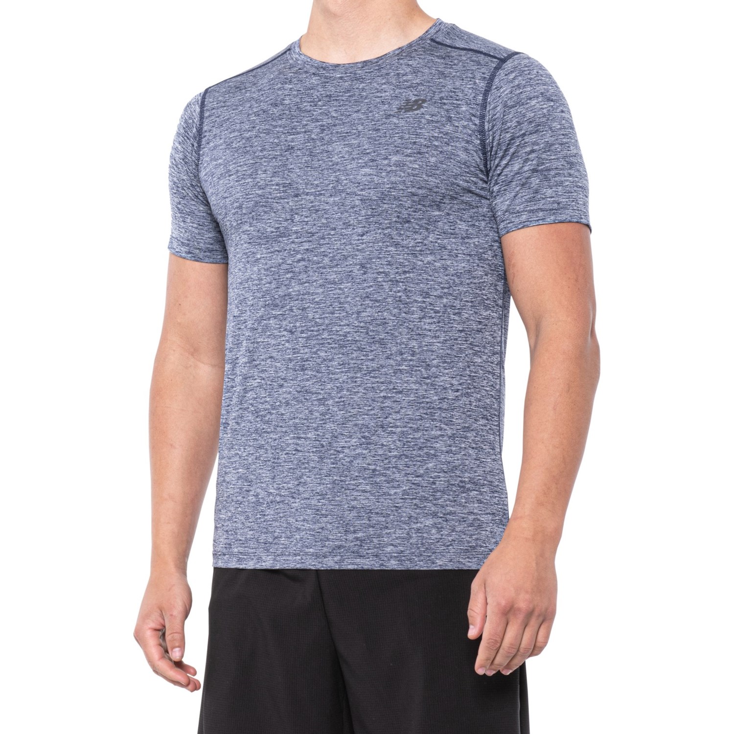 New Balance Core Heathered T-Shirt - Short Sleeve (For Men)