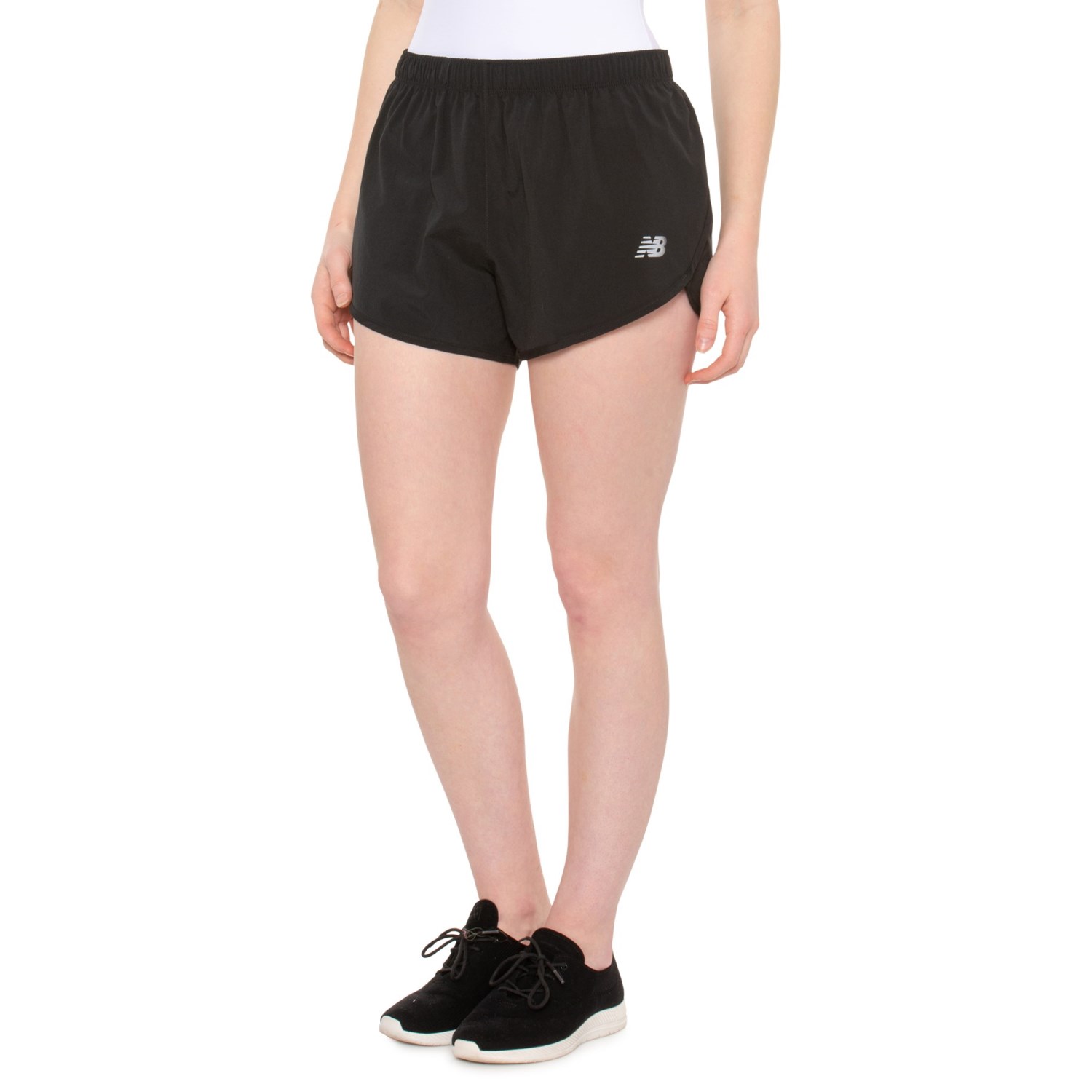 New Balance Core Woven Shorts - 3”, Built-In Brief