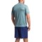 183AT_2 New Balance Heather Graphic T-Shirt - Crew Neck, Short Sleeve (For Men)