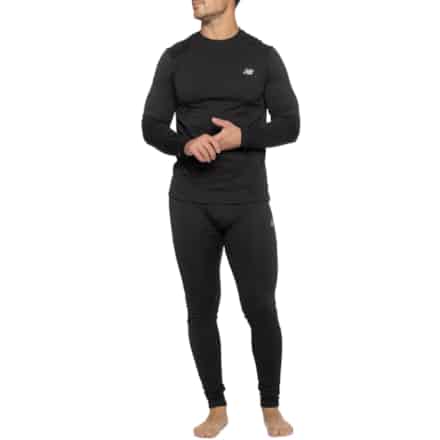 New Balance Heavyweight Grid Fleece Base Layer Set - Long Sleeve