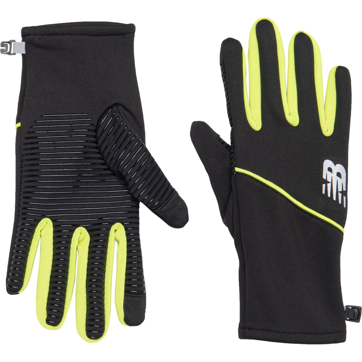 New Balance High-Performance DWR Gloves - Touchscreen Compatible (For Men)