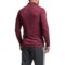 182XV_2 New Balance M4M Seamless Shirt - Zip Neck, Long Sleeve (For Men)
