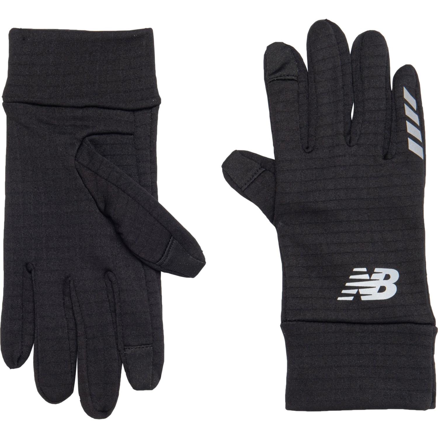 New Balance Onyx Grid Fleece Gloves - Touchscreen Compatible (For Men)