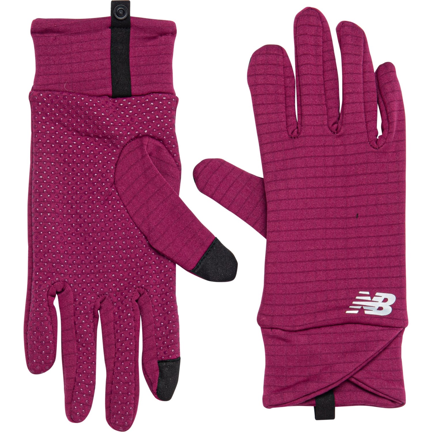 New Balance Onyx Grid Fleece Gloves - Touchscreen Compatible (For Women)