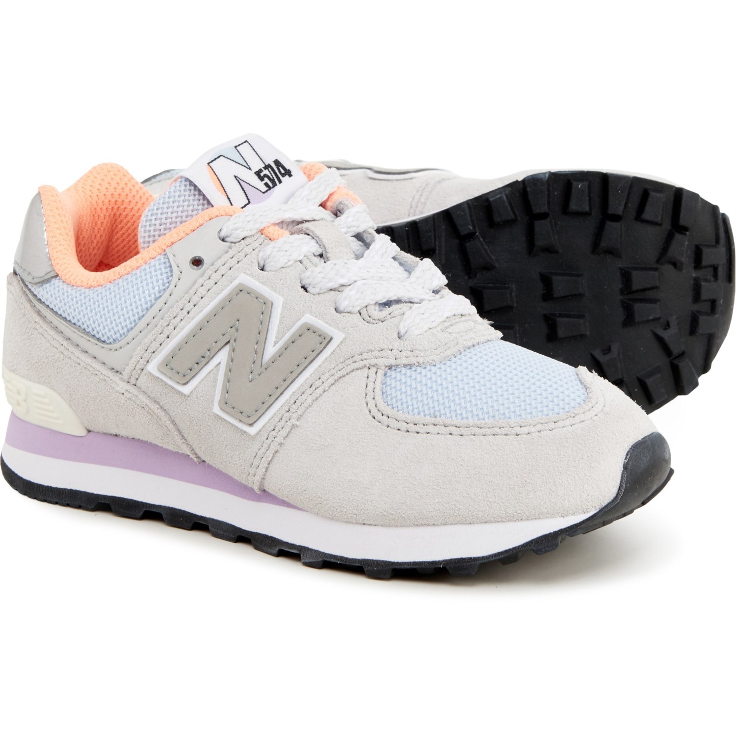 New Balance Toddler Girls 574 Lace-Up Sneakers