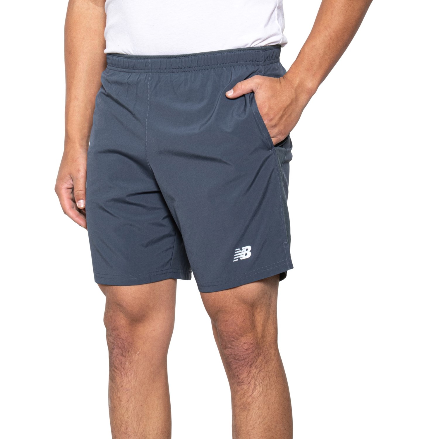 New Balance Woven Shorts - 7”, Built-In Brief (For Men)