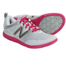 New Balance WX20 Minimus Shoes - Minimalist (For Women) in Silver/Pink - Closeouts