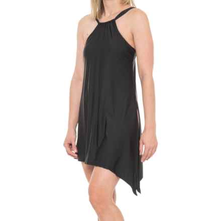 Next One-Piece Swimsuit Swim Dress - Sleeveless in Solid Black
