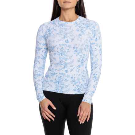 Next Surf Rash Guard - Long Sleeve in Blue Bird