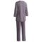 8005G_2 Nicole Miller Jersey Pajamas - 3-Piece, 3/4 Sleeve (For Women)