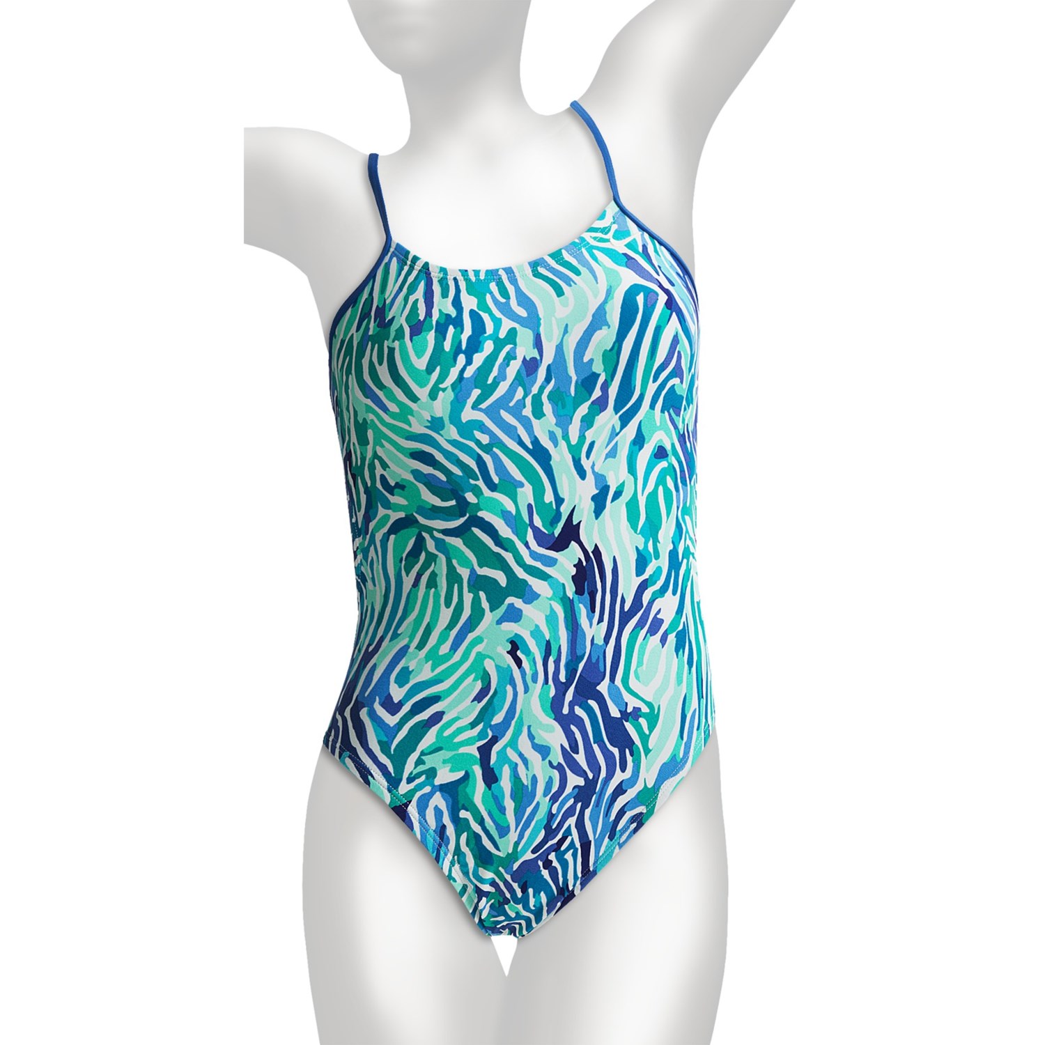 Nike Animal Attraction Cutout One-Piece Swimsuit (For Women) - Save 29%
