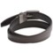 244YM_2 Nike Swoosh Laser Loop Belt - Leather, Reversible (For Men)