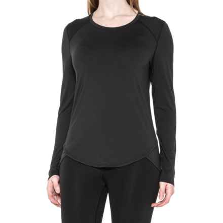 NILS Abby Base Layer Top - Long Sleeve in Black