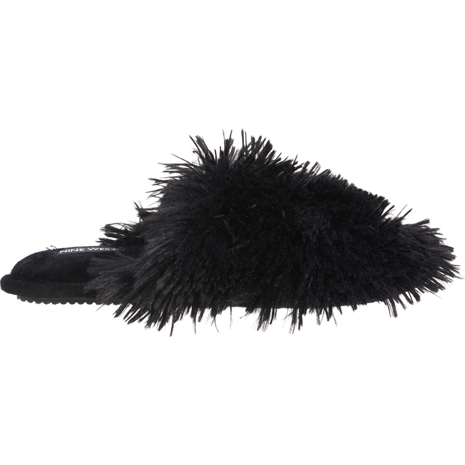 Nine West Fluffy Pile Scuff Slippers 