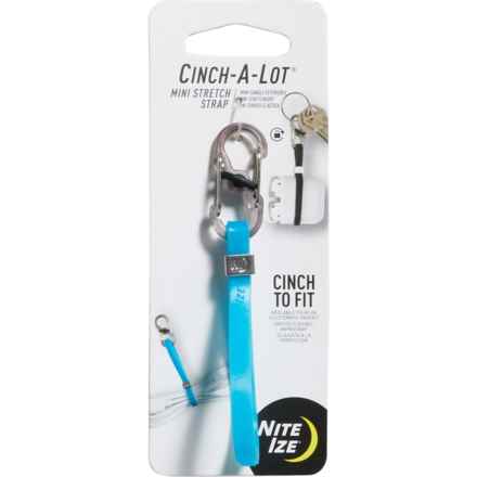 Nite Ize Cinch A Lot Mini Stretch Strap in Blue