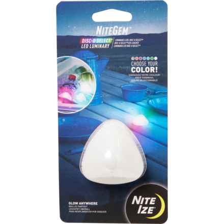 Nite Ize NiteGem LED Disc-O Select Luminary in Multi