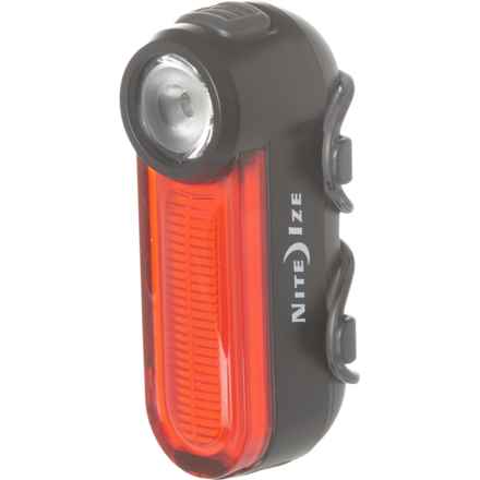 Nite Ize Radiant 125 Rechargeable Bike Light - 53 Lumens in Red