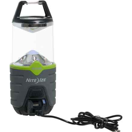 Nite Ize Radiant 314 Rechargeable Lantern - 314 Lumens in Green