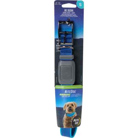 Nite Ize Rechargeable LED Dog Collar - Small in Blue