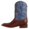 4CAVF_3 Nocona Ostrich Print Western Boots - Leather (For Men)