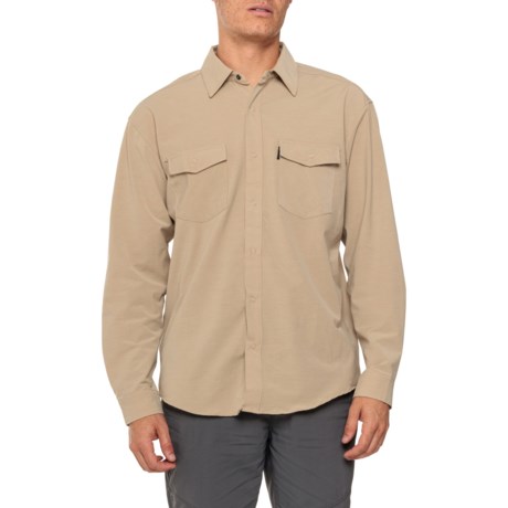 NOMAD Banquet Solid Woven Shirt - Long Sleeve in Twill