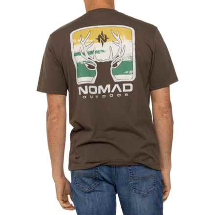 NOMAD Mud 5 Point Graphic T-Shirt - Short Sleeve in Mud