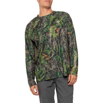 NOMAD Pursuit Camo T-Shirt - Long Sleeve in Mo Shadowleaf