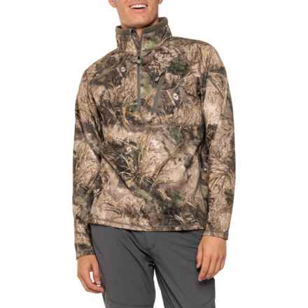 NOMAD Utility Camo Shirt - Zip Neck, Long Sleeve in Mo Migrate