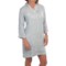 9422W_2 Nomadic Traders Batik Chiffon Shirt Dress - 3/4 Sleeve (For Women)