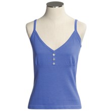 Nomadic Traders Cotton-Knit Camisole - V-Neck (For Women) in Peri - Closeouts
