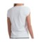6604J_3 Nomadic Traders NTCO Buena Vista Pima Cotton Shirt - Ruched Short Sleeve (For Women)