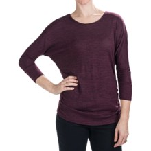 Nomadic Traders Savvy Larkspur Knit Shirt - Long Sleeve (For Women) in Berry - Closeouts