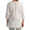 141FY_2 Nomadic Traders Signature Whites Fiora Tunic Shirt - 3/4 Sleeve (For Women)