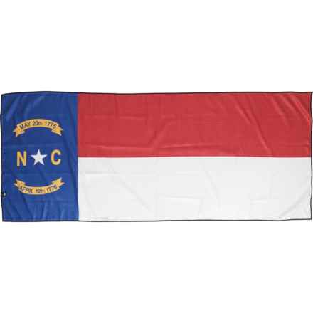 Nomadix Original Towel - 30x72.5” in North Carolina State Flag