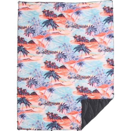 Nomadix Puffer Packable Throw Blanket - 55x74” in Island Time