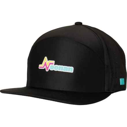 Noonan Golf Co Flat Brim Baseball Cap in Black