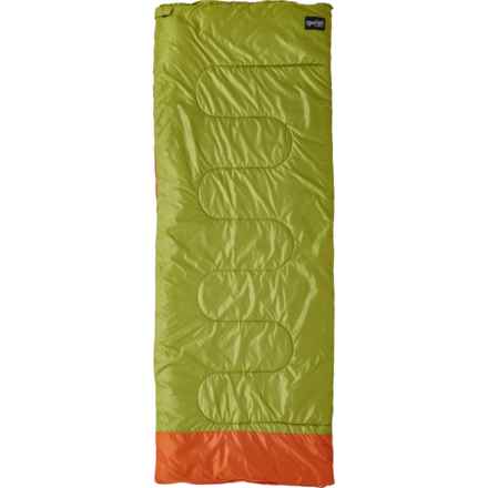 NorEast Outdoors 32°F Basecamp Sleeping Bag - Rectangular in Olive/Sienna - Closeouts
