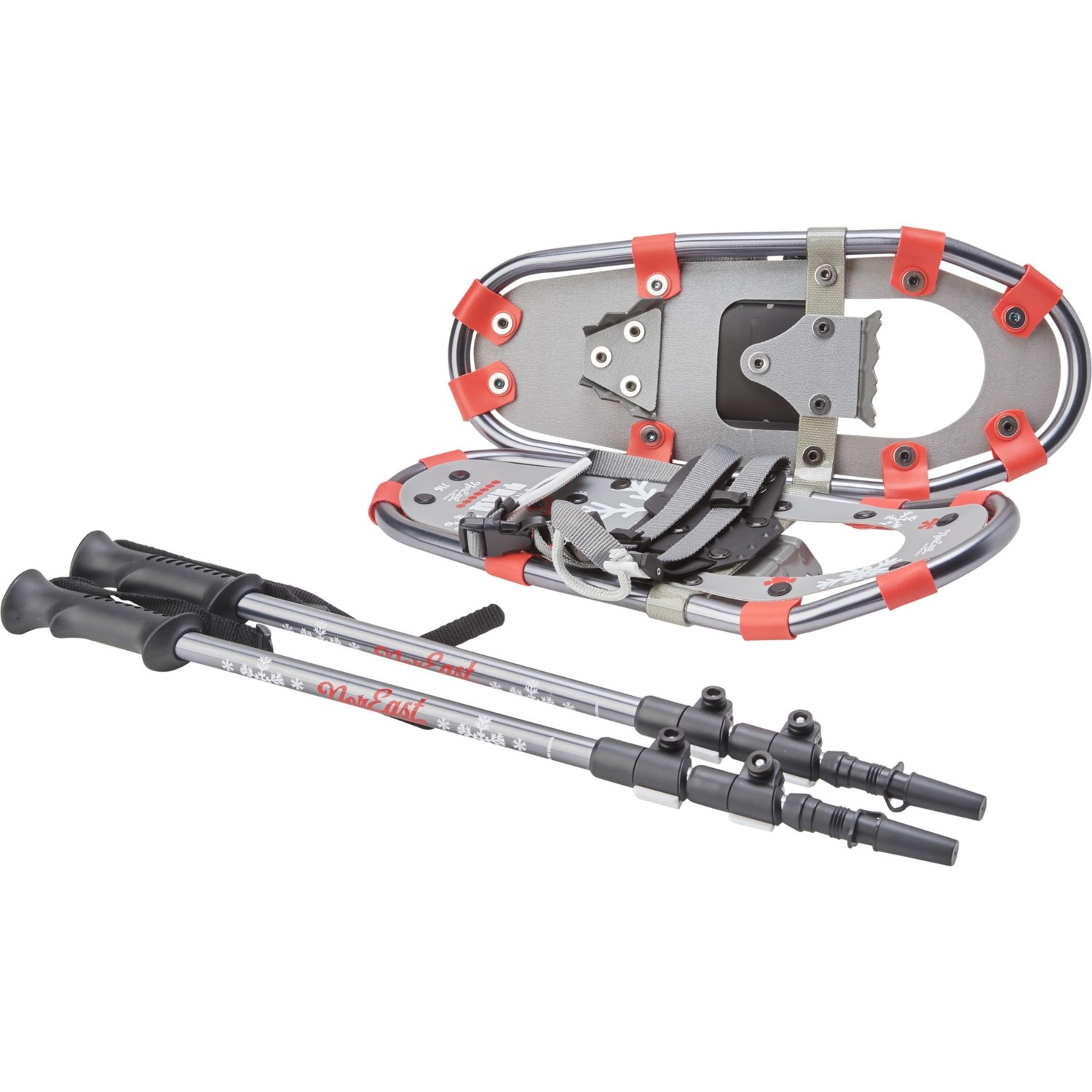 NorEast Outdoors Junior Aluminum Snowshoe Kit (For Kids) Save 56